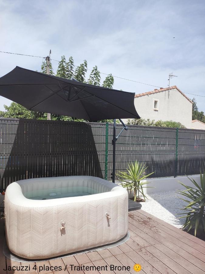 La Villa Yucca Vias Plage - 300M Plage Et Centre Экстерьер фото